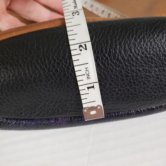 The Sak Crossbody Bag Womens Multicolored Laurel Pebbled Leather Handbag Purse - Picture 13 of 16